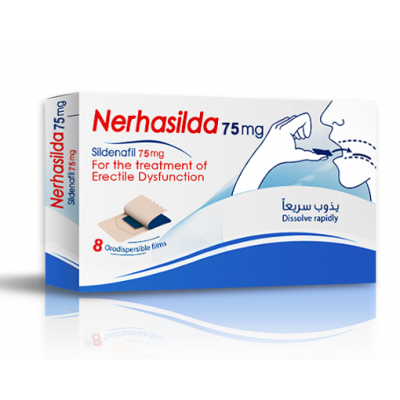 NERHASILDA 75 MG ( SILDENAFIL ) 8 ORODISPERSIBLE FILMS